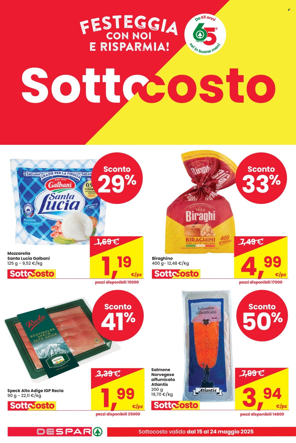 Volantino Despar - 15/5/2025 - 24/5/2025. Pagina 1