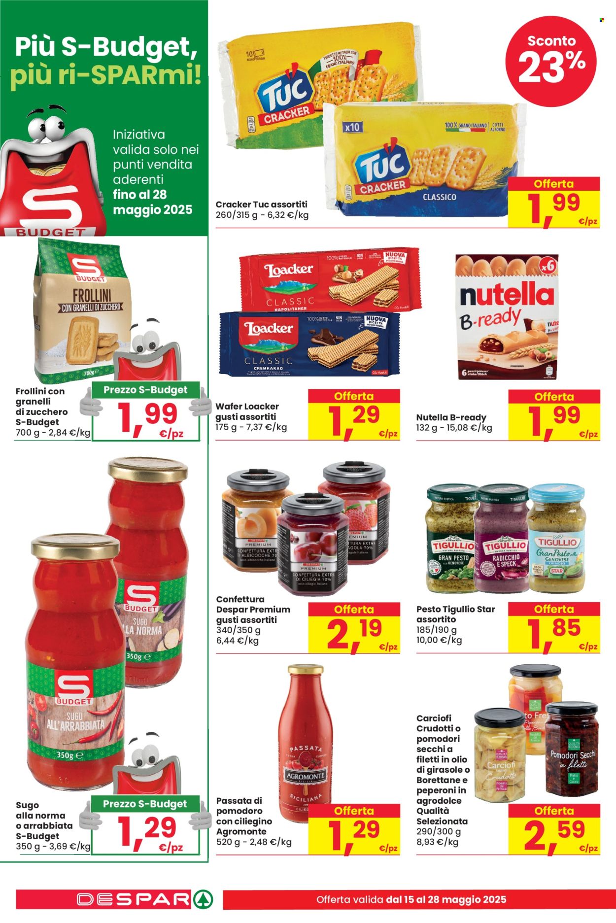 Volantino Despar - 15/5/2025 - 24/5/2025. Pagina 1