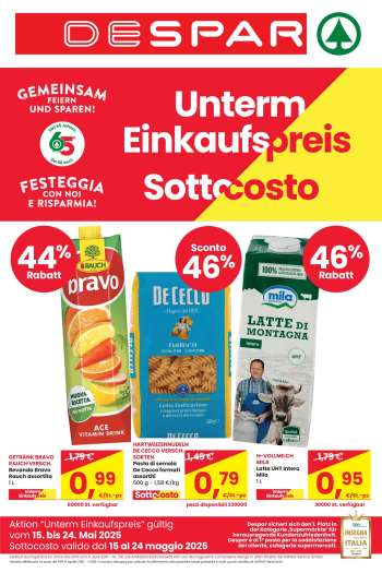 Volantino Despar - 15/5/2025 - 24/5/2025.