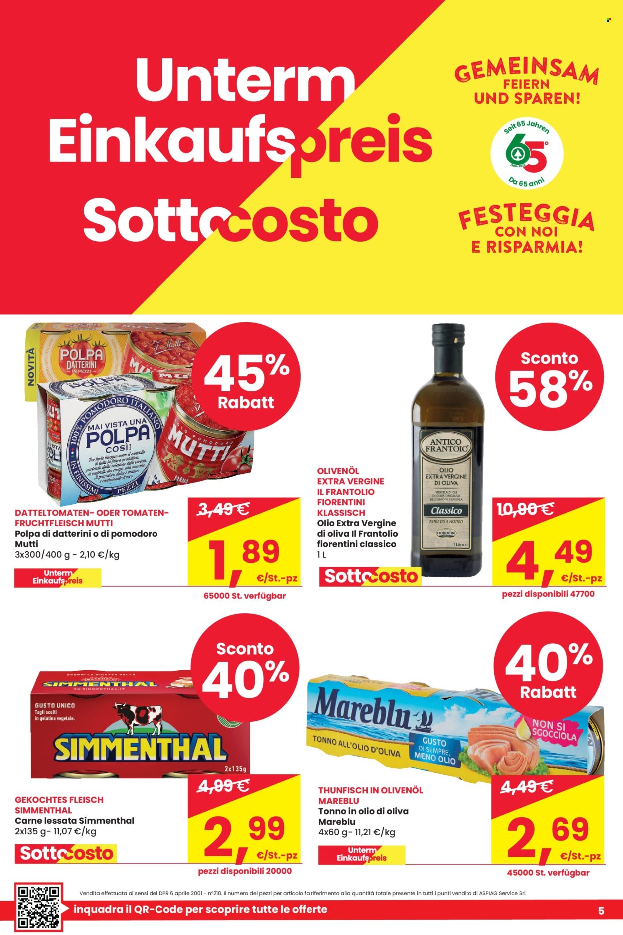 Volantino Despar - 15/5/2025 - 24/5/2025. Pagina 1
