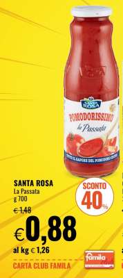 SANTA ROSA La Passata