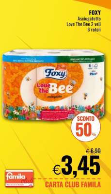 FOXY Asciugatutto Love The Bee