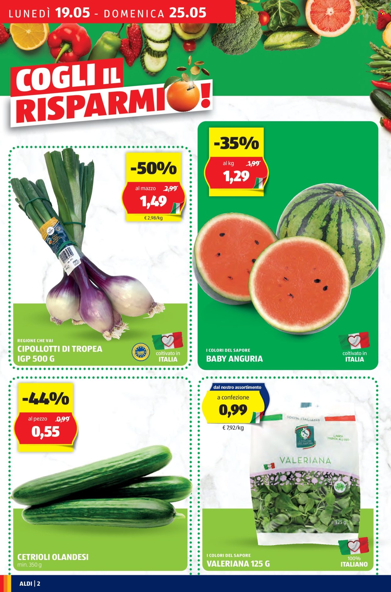 Volantino Aldi - 19/5/2025 - 25/5/2025. Pagina 1