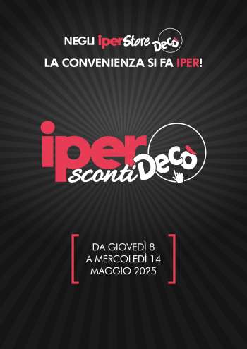 Volantino Deco - 13/5/2025 - 22/5/2025.