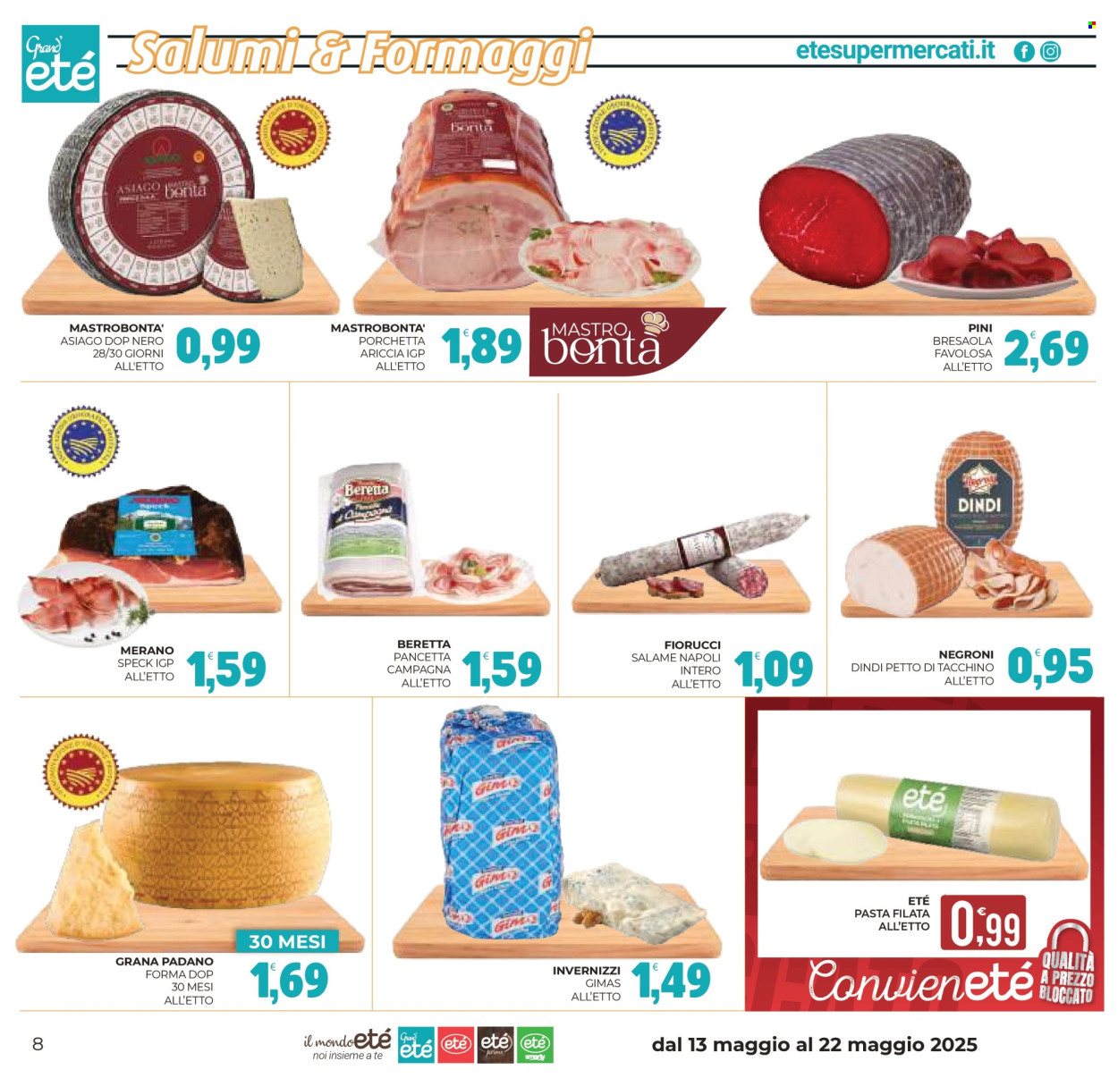 Volantino Eté - 13/5/2025 - 22/5/2025. Pagina 1
