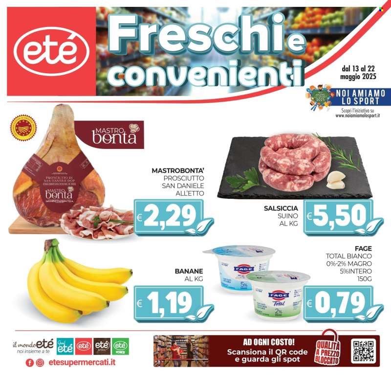 Volantino Eté - 13/5/2025 - 22/5/2025.