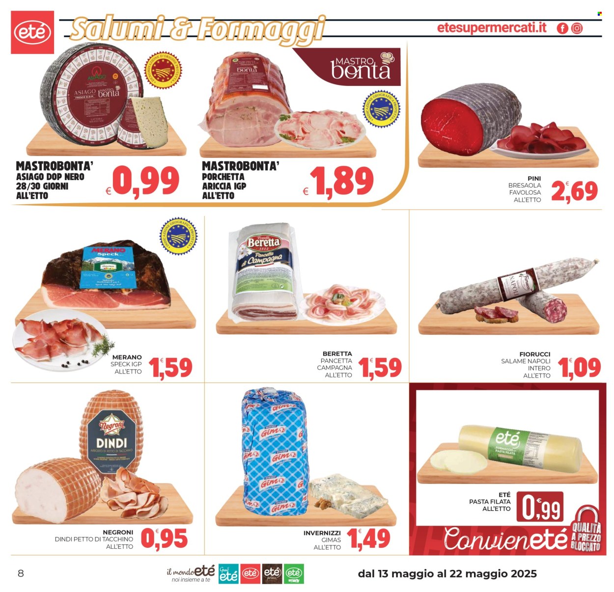Volantino Eté - 13/5/2025 - 22/5/2025. Pagina 1