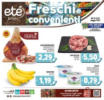 Volantino Eté - 13/5/2025 - 22/5/2025.