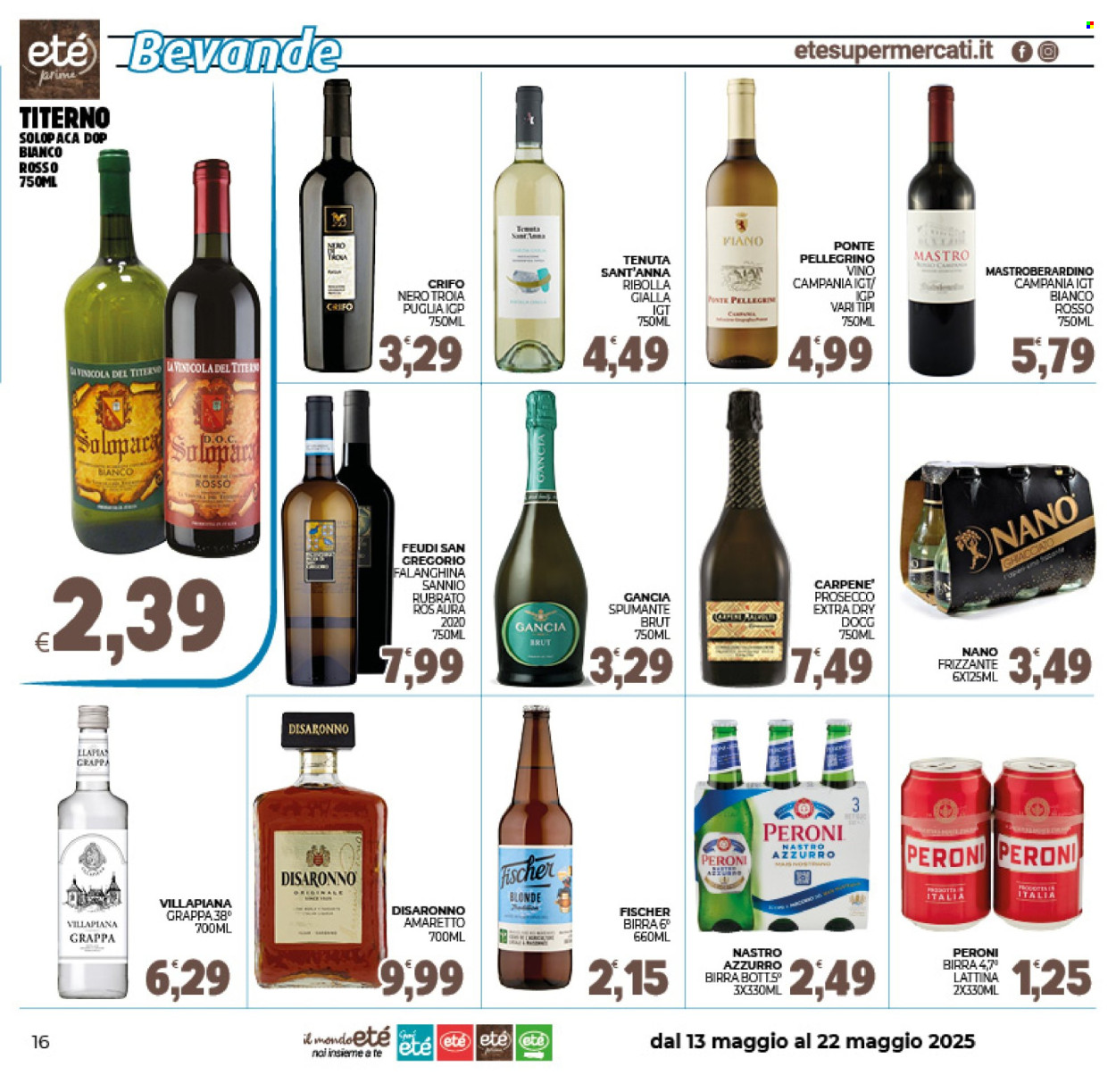 Volantino Eté - 13/5/2025 - 22/5/2025. Pagina 1