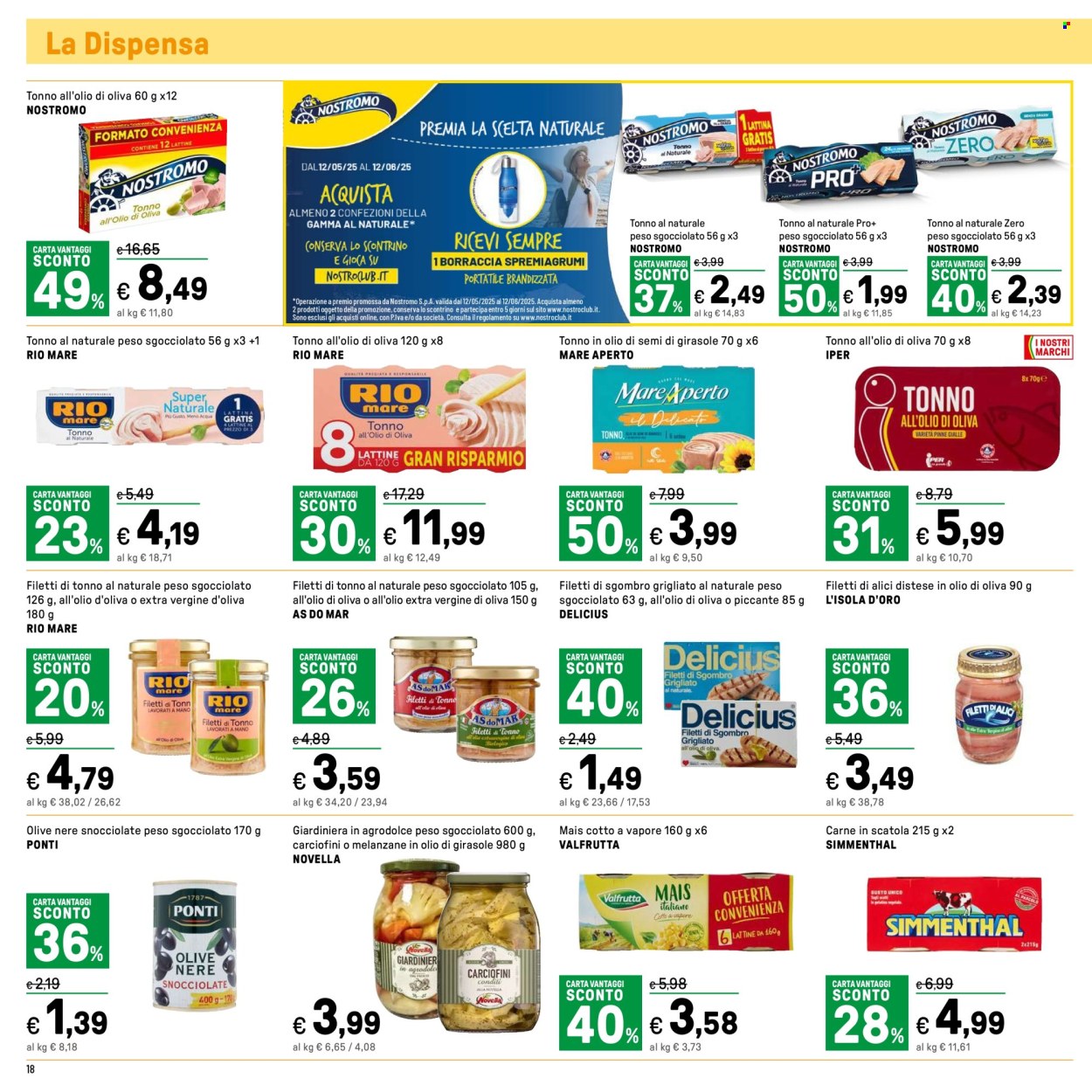 Volantino Iper, La grande i - 12/5/2025 - 25/5/2025. Pagina 1