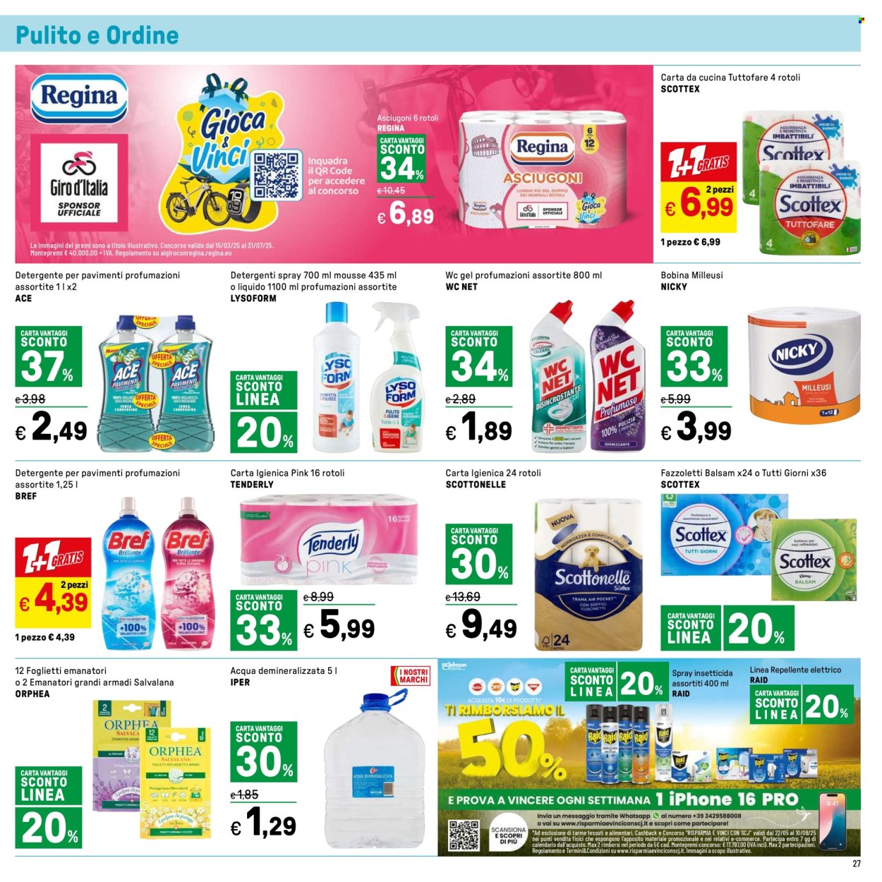 Volantino Iper, La grande i - 12/5/2025 - 25/5/2025. Pagina 1