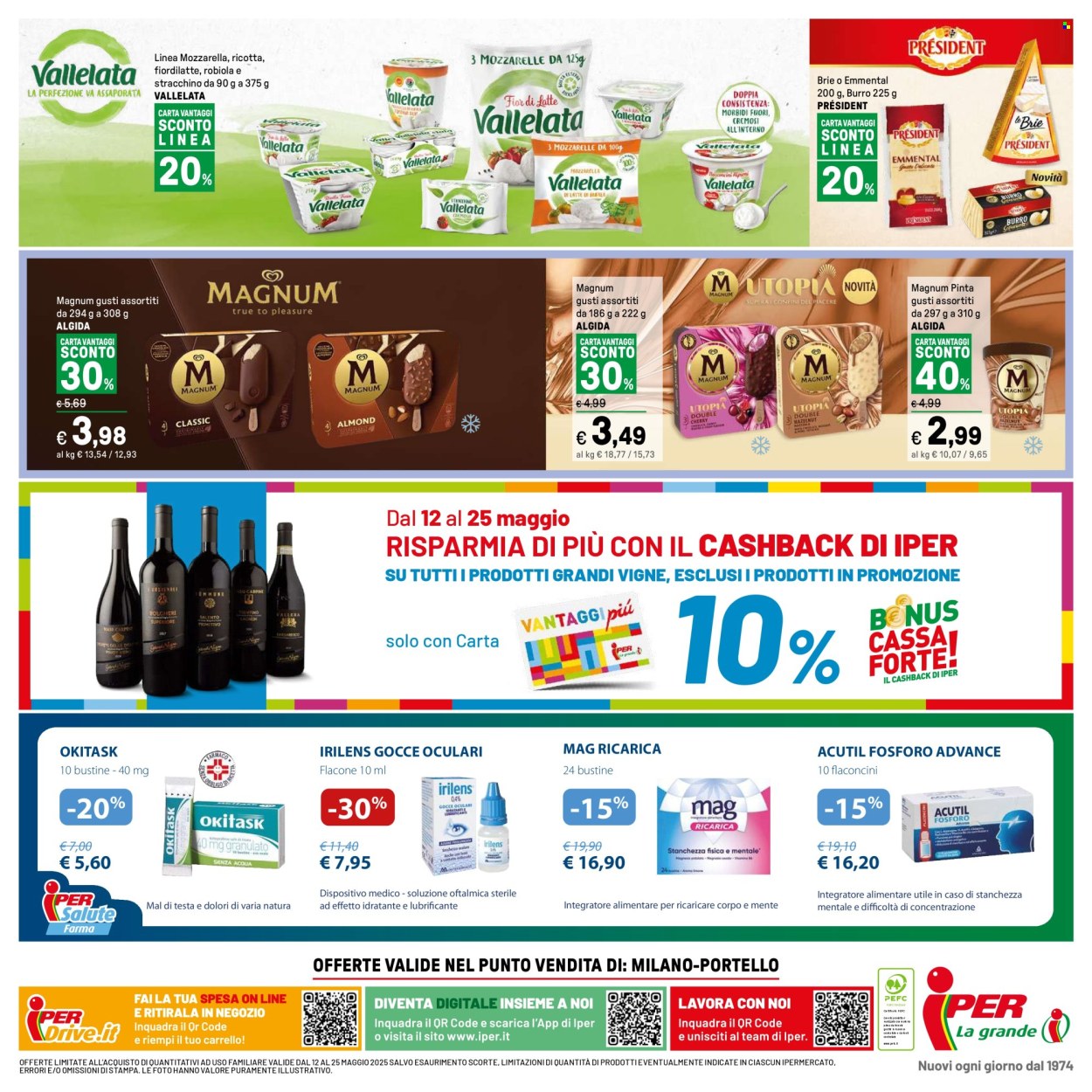 Volantino Iper, La grande i - 12/5/2025 - 25/5/2025. Pagina 1