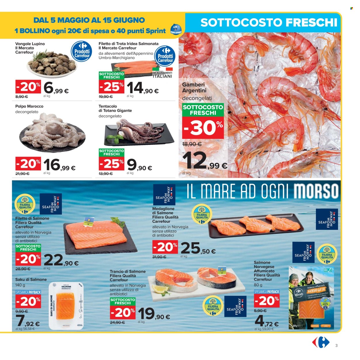 Volantino Carrefour - 16/5/2025 - 28/5/2025. Pagina 1