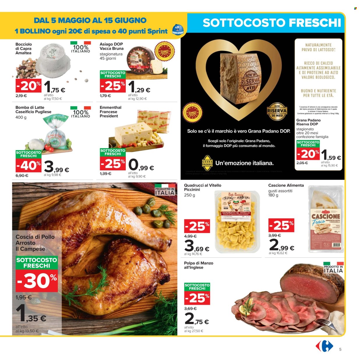 Volantino Carrefour - 16/5/2025 - 28/5/2025. Pagina 1