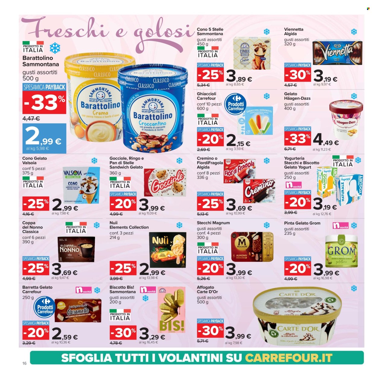 Volantino Carrefour - 16/5/2025 - 28/5/2025. Pagina 1