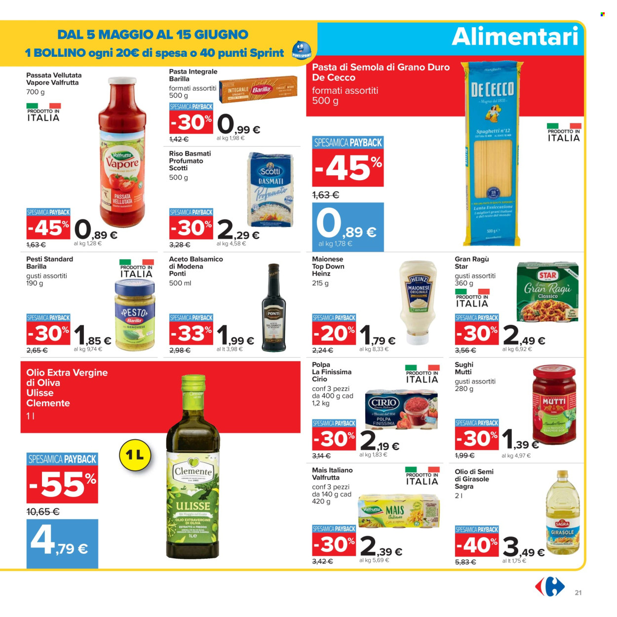 Volantino Carrefour - 16/5/2025 - 28/5/2025. Pagina 1