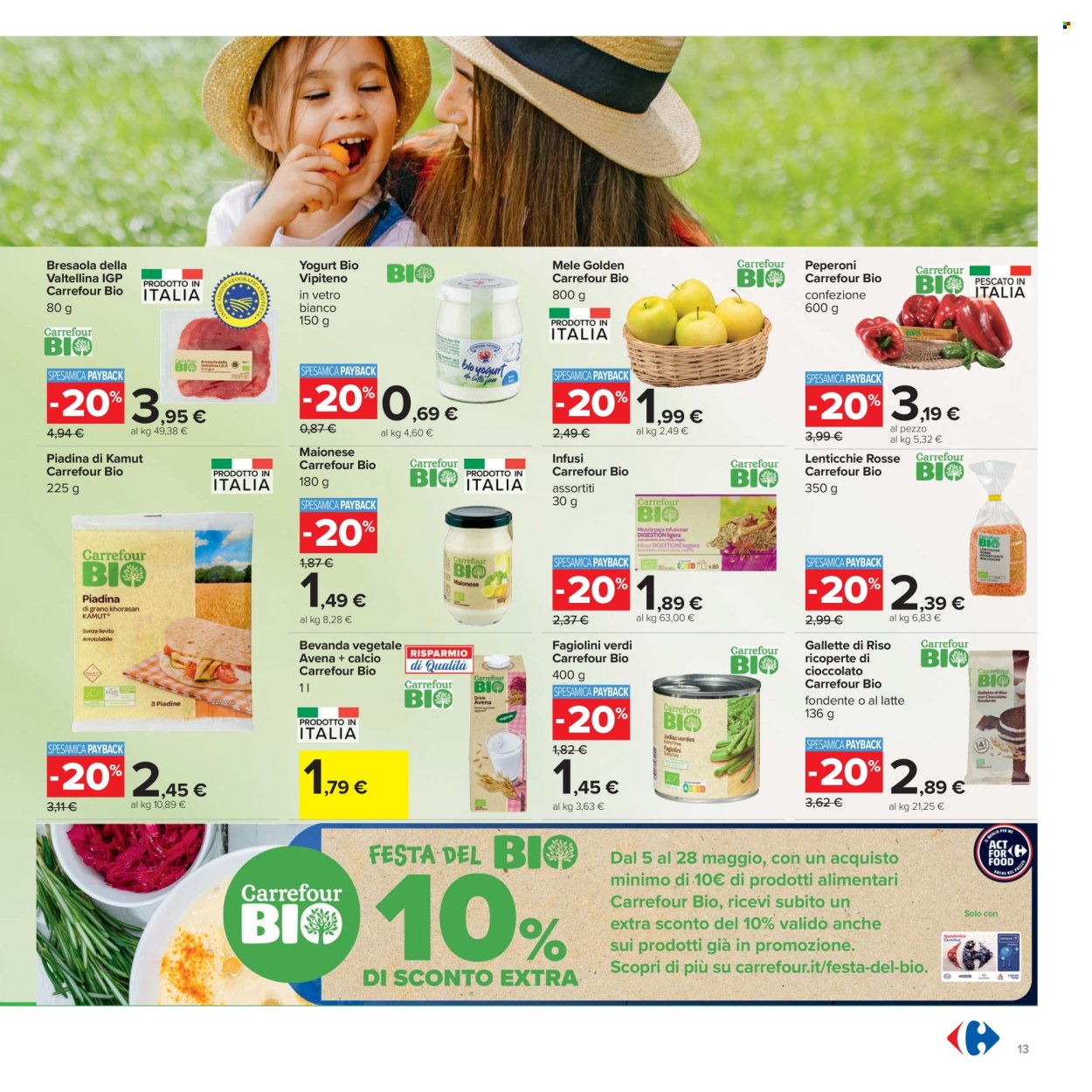 Volantino Carrefour - 16/5/2025 - 28/5/2025. Pagina 1