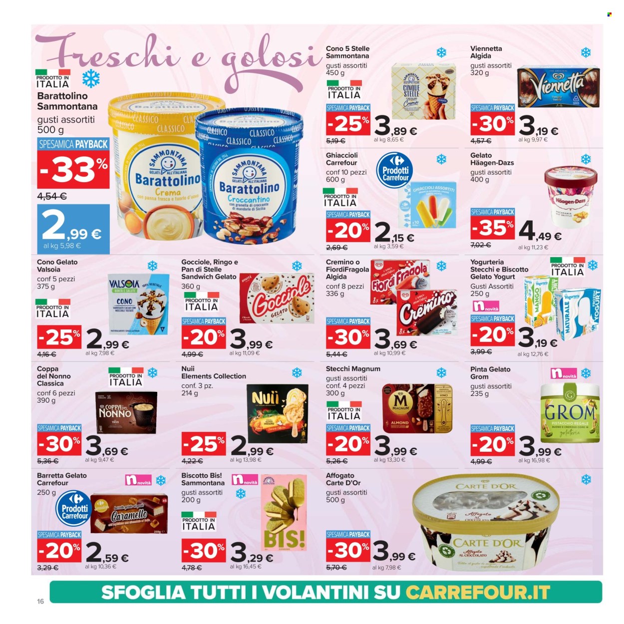 Volantino Carrefour - 16/5/2025 - 28/5/2025. Pagina 1