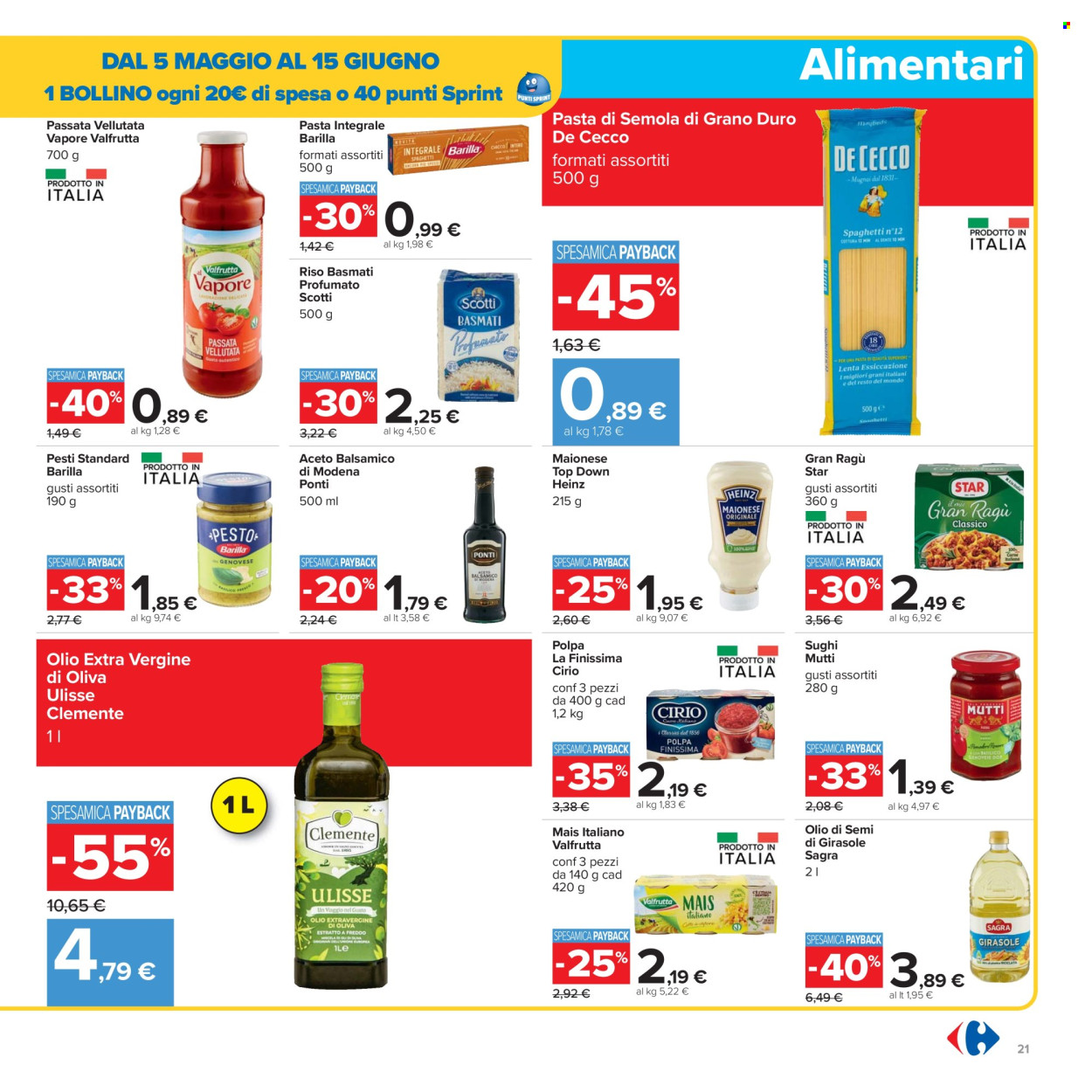 Volantino Carrefour - 16/5/2025 - 28/5/2025. Pagina 1