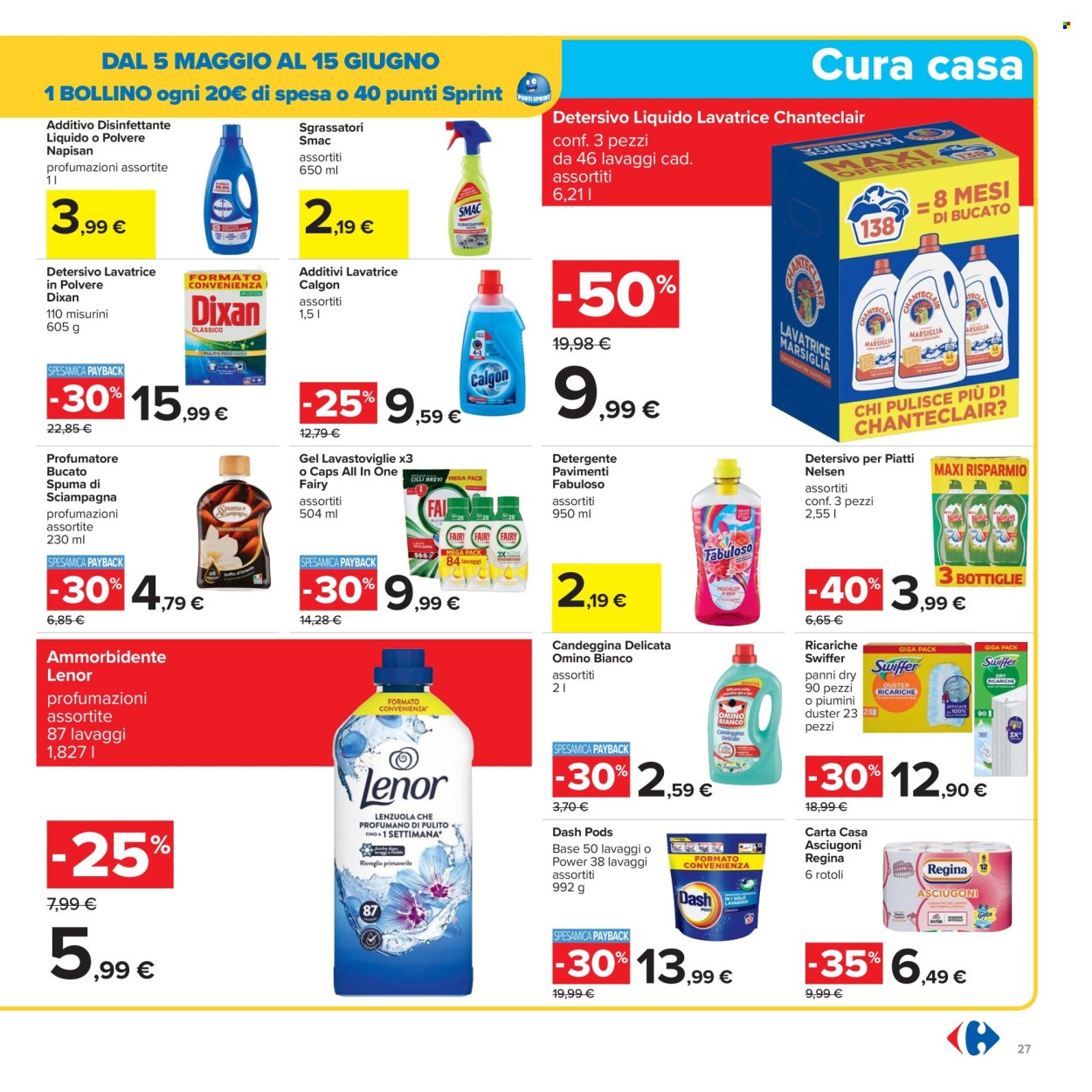 Volantino Carrefour - 16/5/2025 - 28/5/2025. Pagina 1