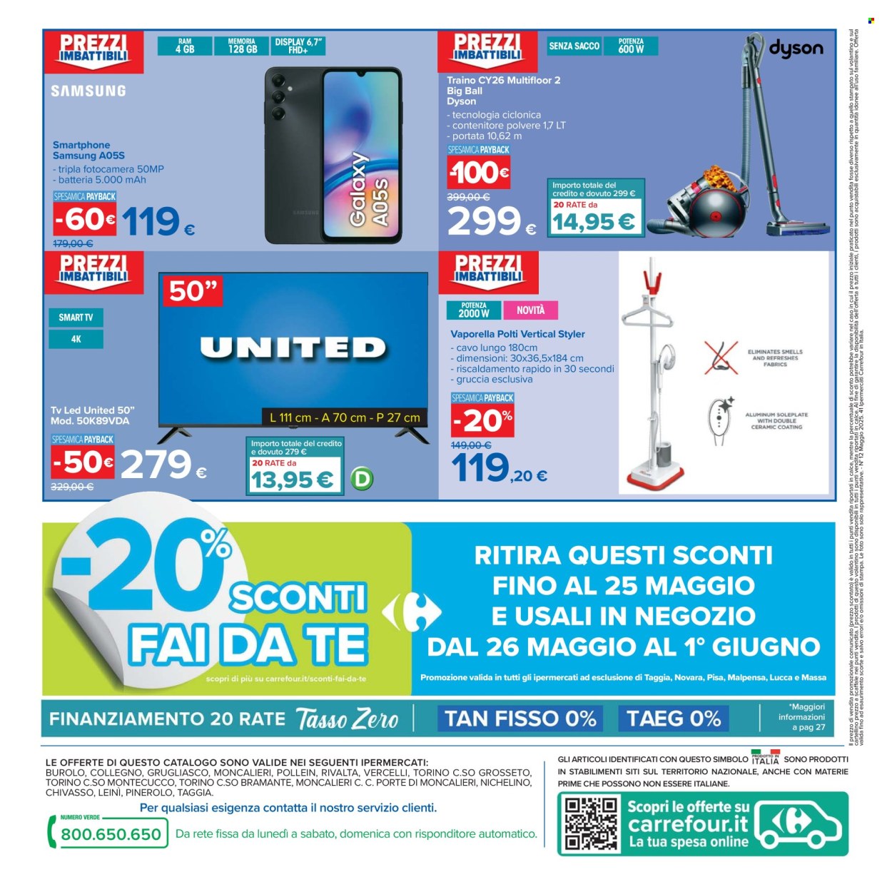 Volantino Carrefour - 16/5/2025 - 28/5/2025. Pagina 1