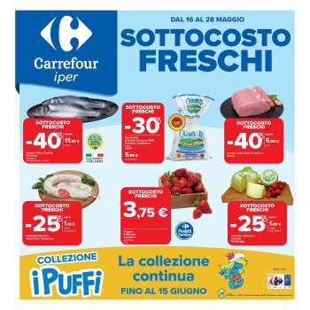 Volantino Carrefour - 16/5/2025 - 28/5/2025.