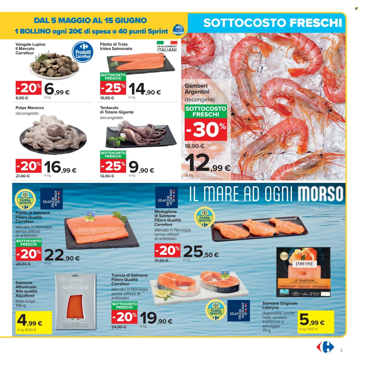 Volantino Carrefour - 16/5/2025 - 28/5/2025. Pagina 1