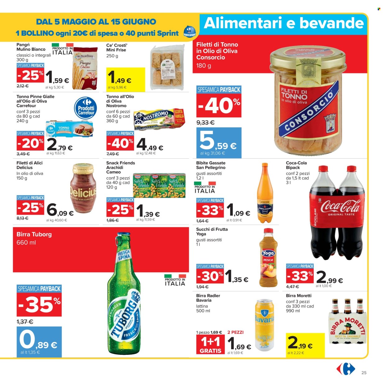 Volantino Carrefour - 16/5/2025 - 28/5/2025. Pagina 1