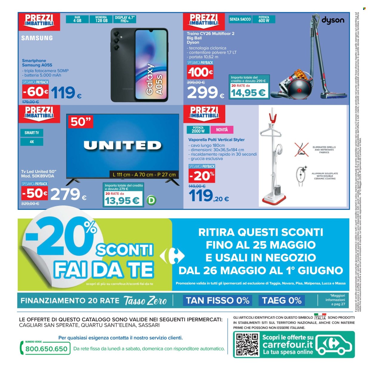 Volantino Carrefour - 16/5/2025 - 28/5/2025. Pagina 1