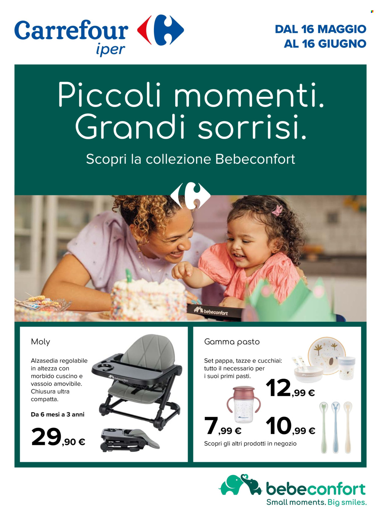 Volantino Carrefour - 16/5/2025 - 16/6/2025. Pagina 1