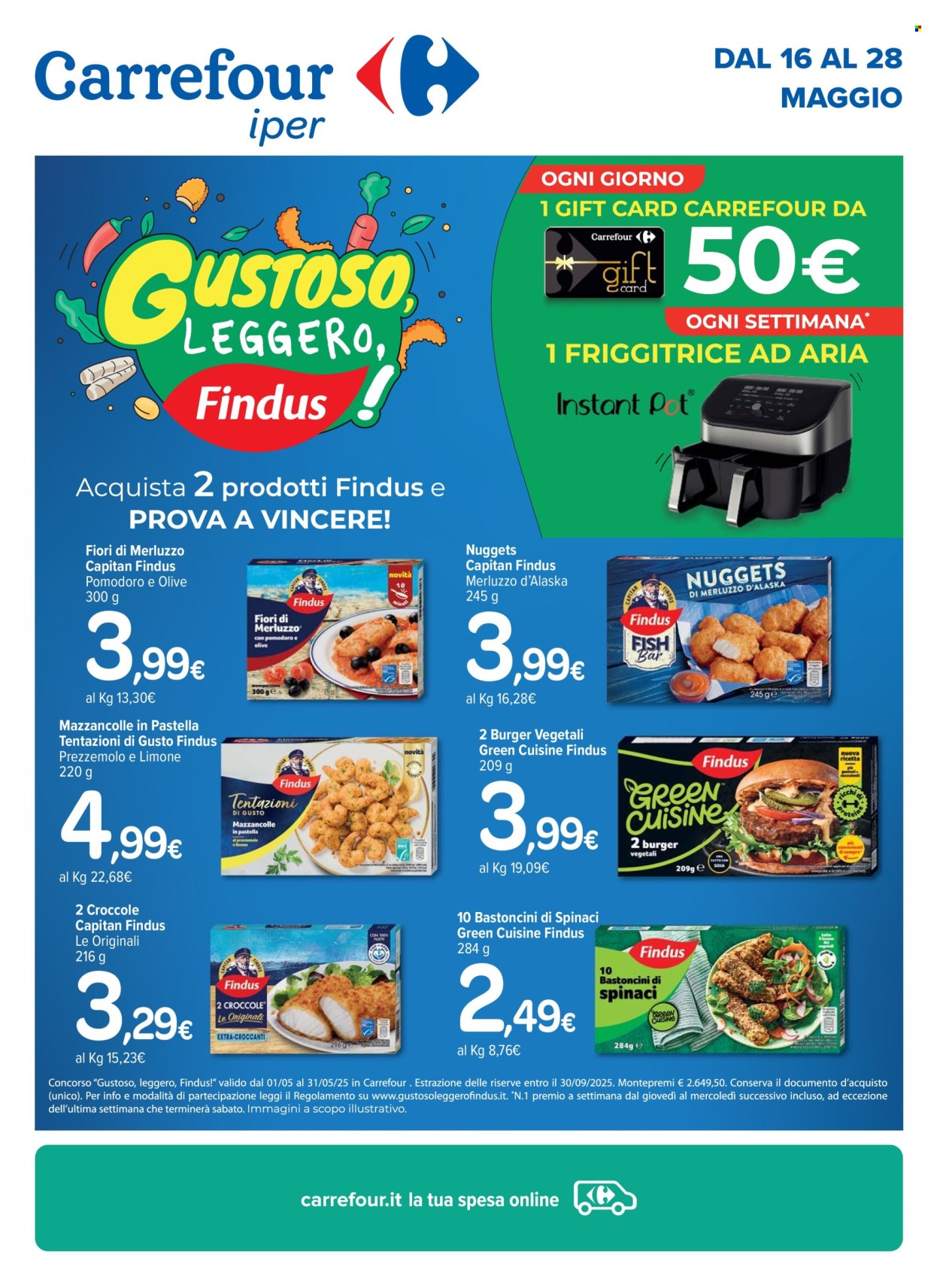 Volantino Carrefour - 16/5/2025 - 28/5/2025. Pagina 1