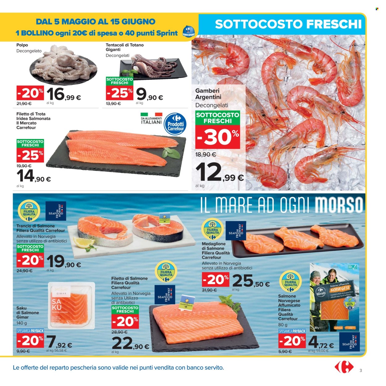 Volantino Carrefour - 16/5/2025 - 28/5/2025. Pagina 1