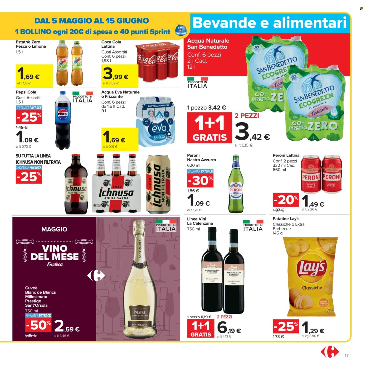 Volantino Carrefour - 16/5/2025 - 28/5/2025. Pagina 1