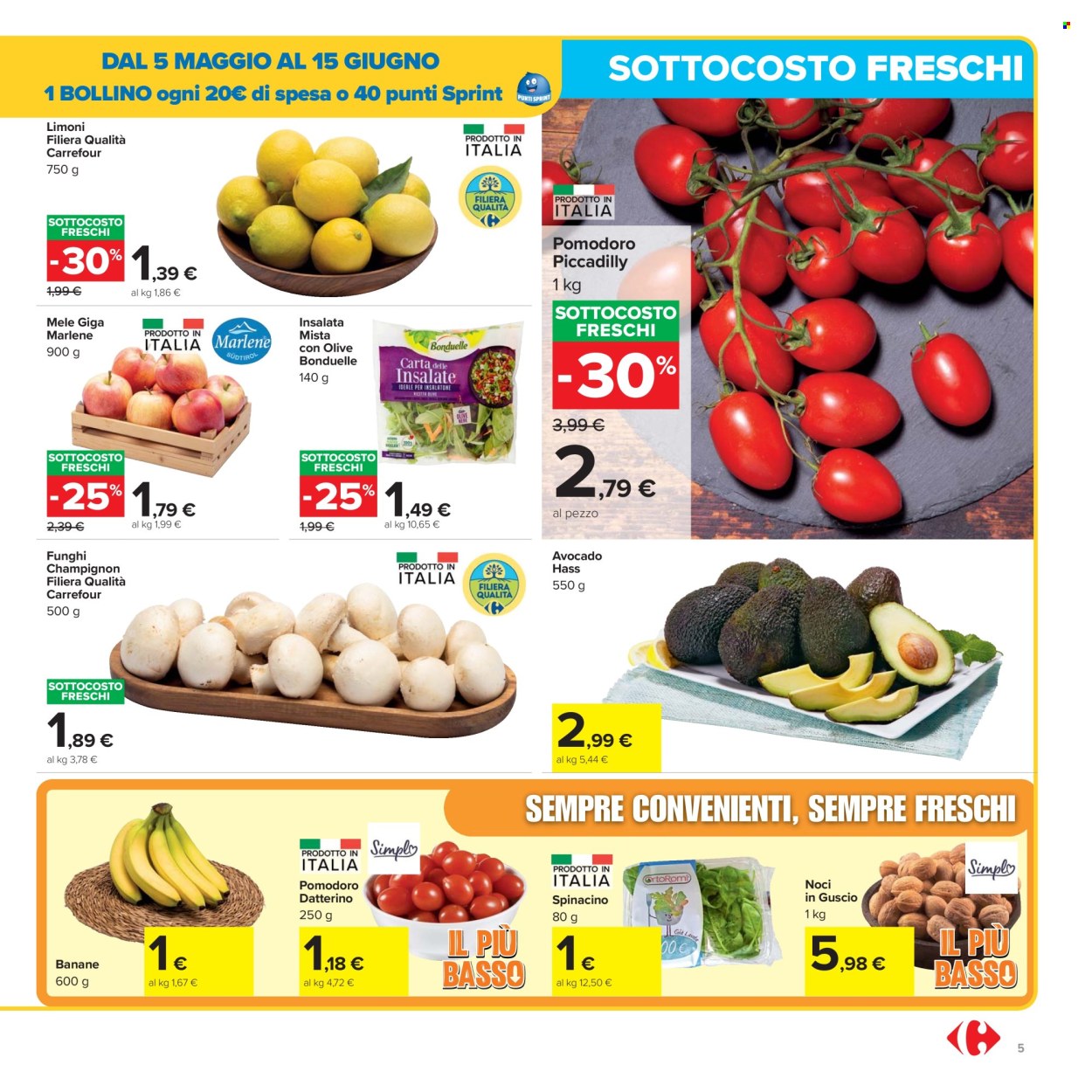 Volantino Carrefour - 16/5/2025 - 28/5/2025. Pagina 1