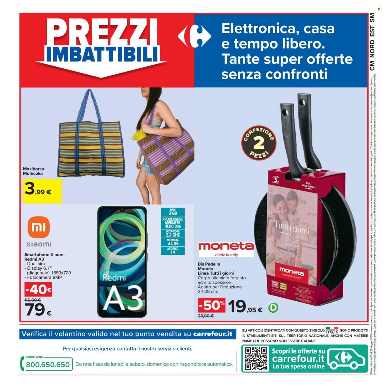 Volantino Carrefour - 16/5/2025 - 28/5/2025. Pagina 1