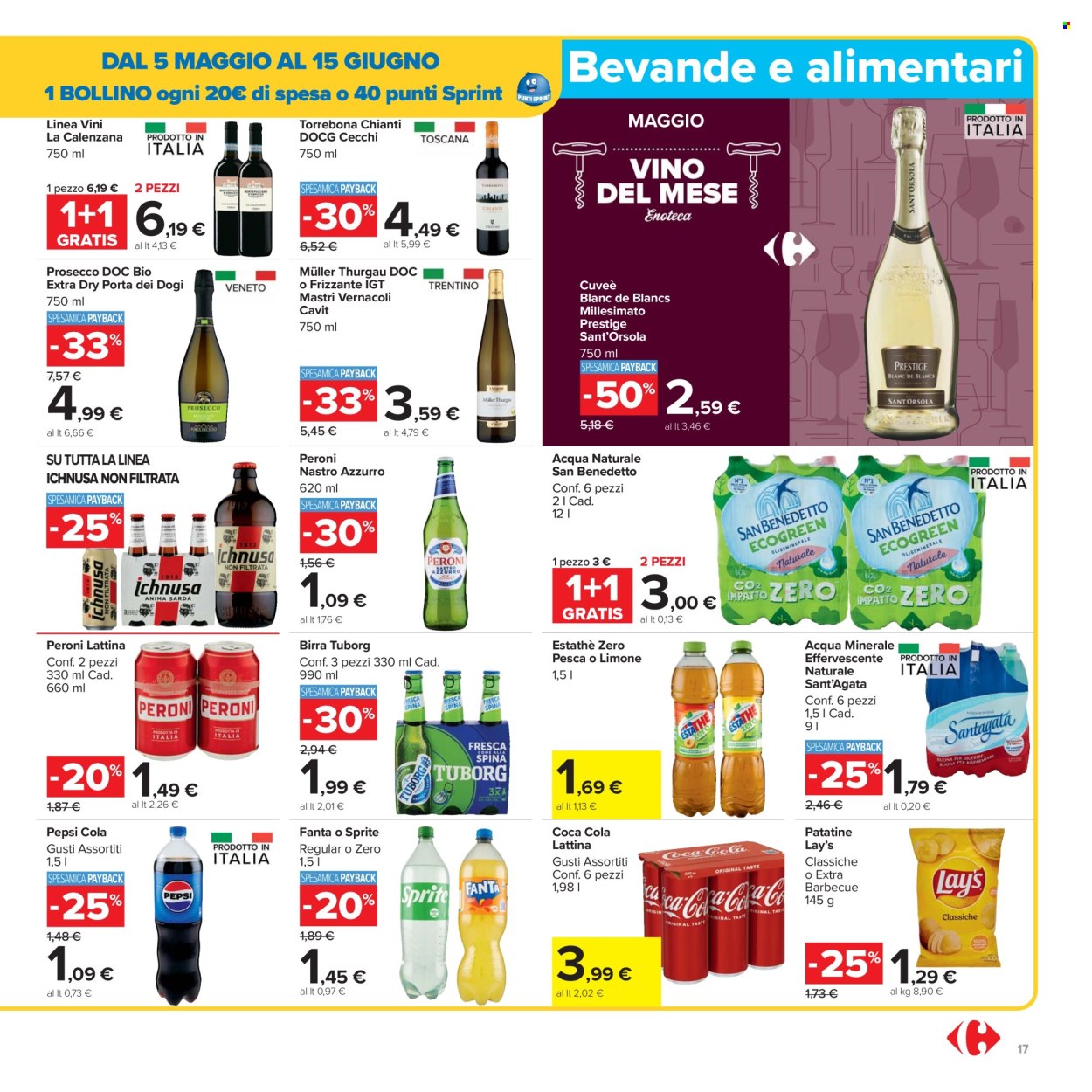 Volantino Carrefour - 16/5/2025 - 28/5/2025. Pagina 1