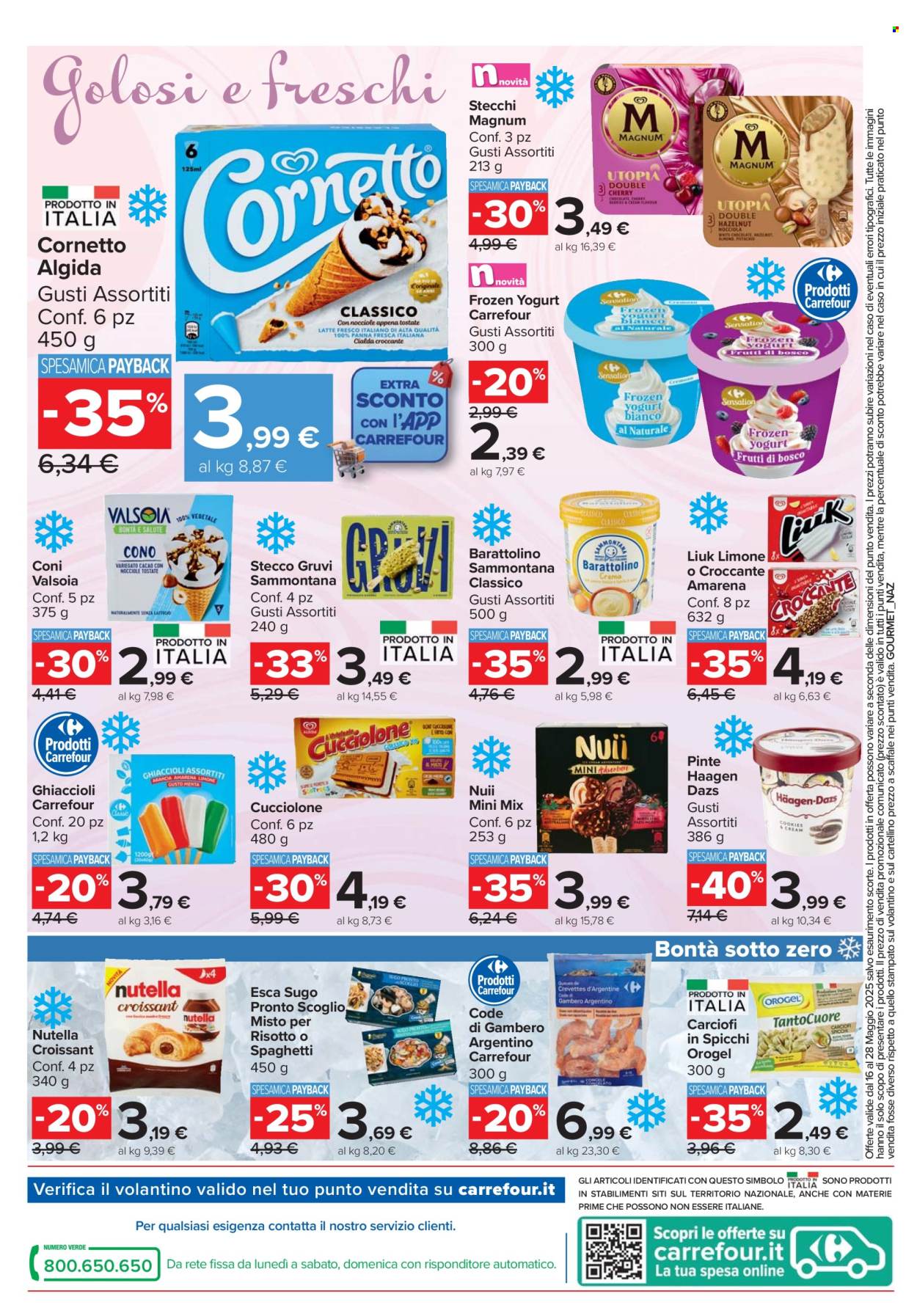Volantino Carrefour - 16/5/2025 - 28/5/2025. Pagina 1