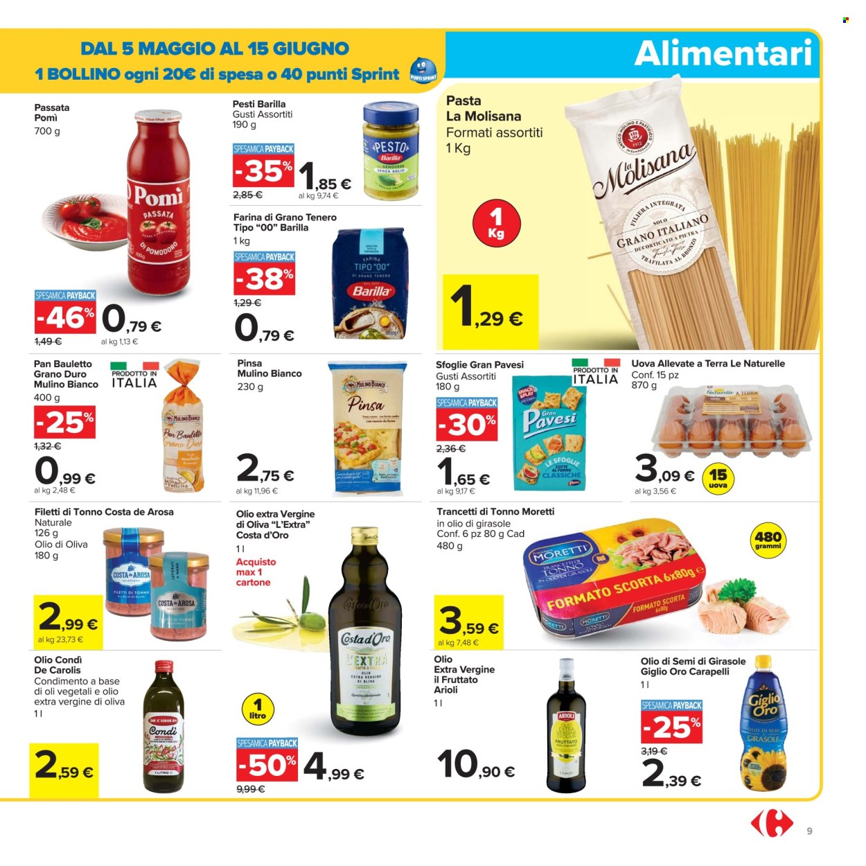 Volantino Carrefour - 16/5/2025 - 28/5/2025. Pagina 1