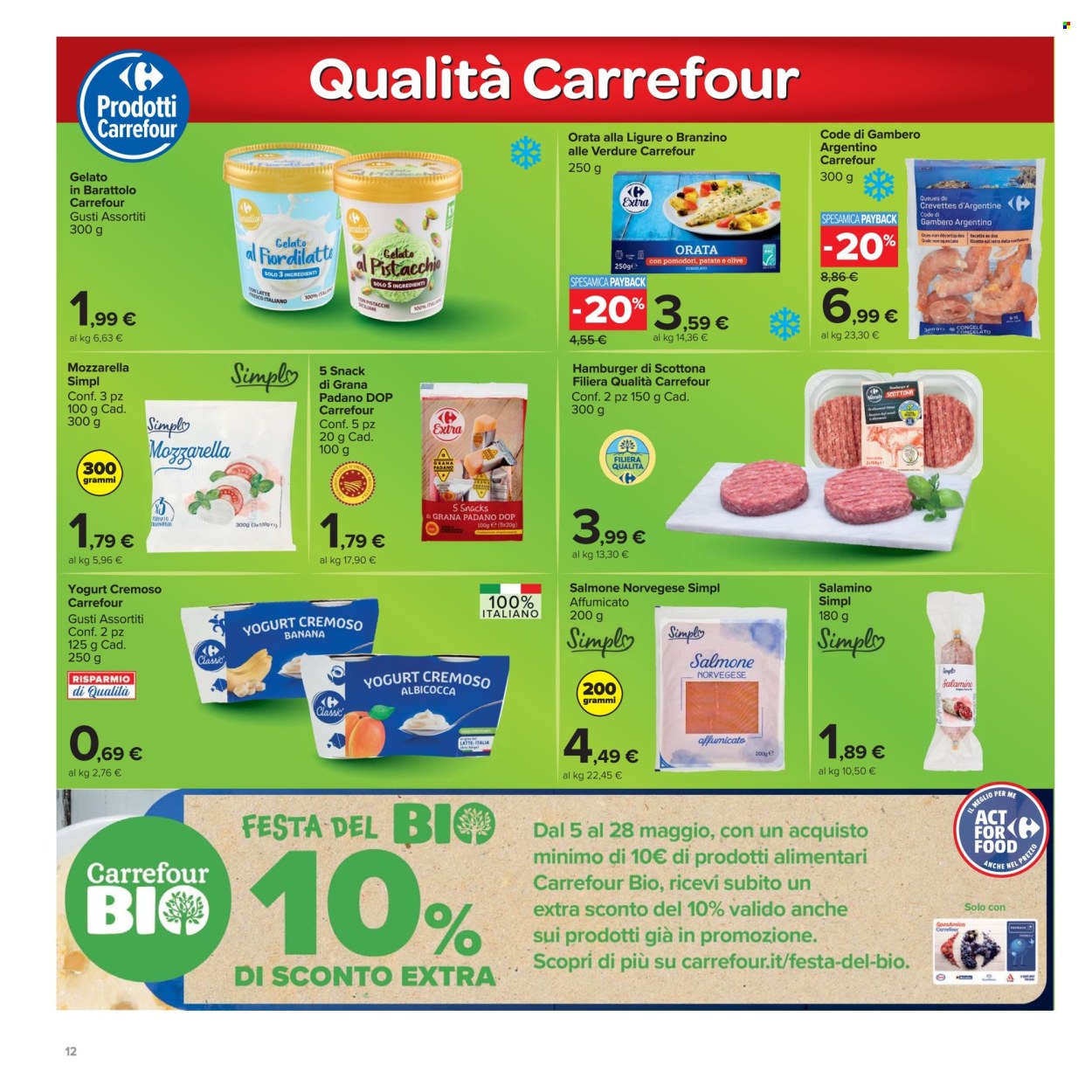 Volantino Carrefour - 16/5/2025 - 28/5/2025. Pagina 1