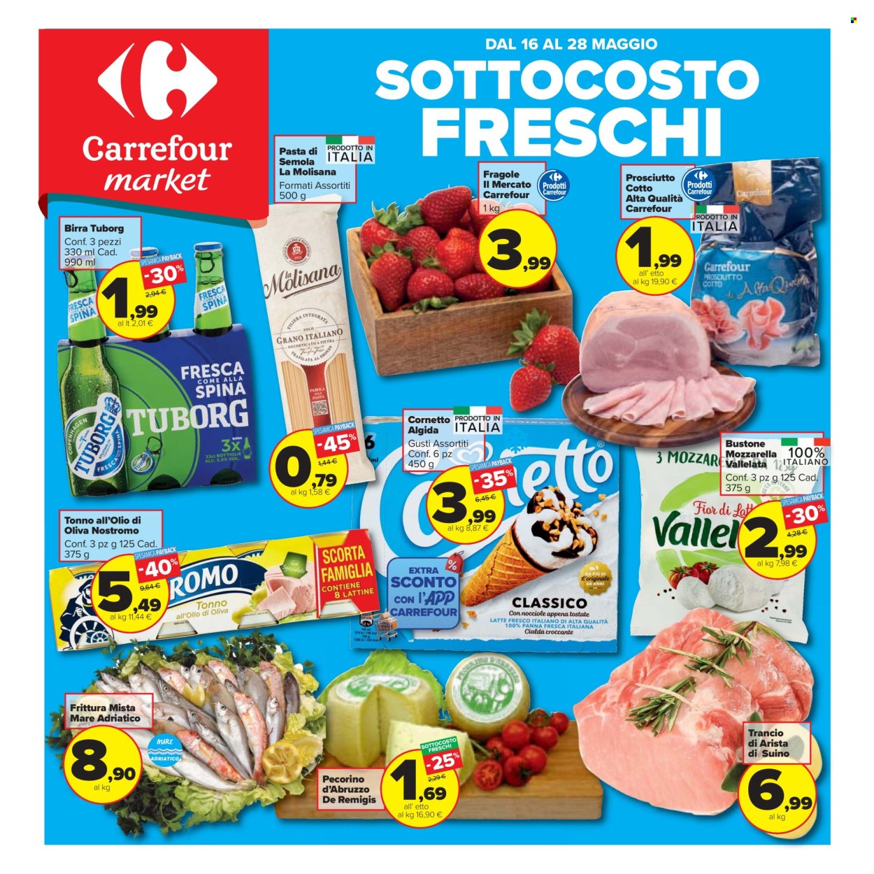 Volantino Carrefour - 16/5/2025 - 28/5/2025. Pagina 1