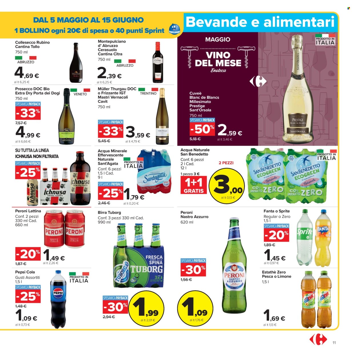 Volantino Carrefour - 16/5/2025 - 28/5/2025. Pagina 1