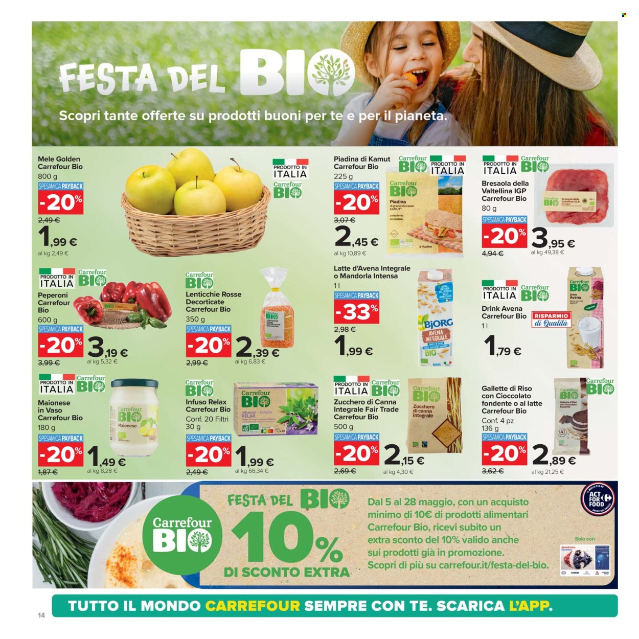 Volantino Carrefour - 16/5/2025 - 28/5/2025. Pagina 1