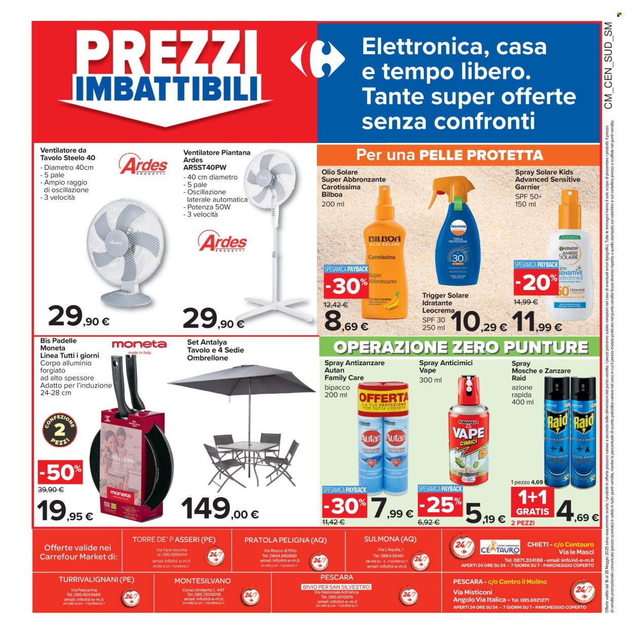Volantino Carrefour - 16/5/2025 - 28/5/2025. Pagina 1