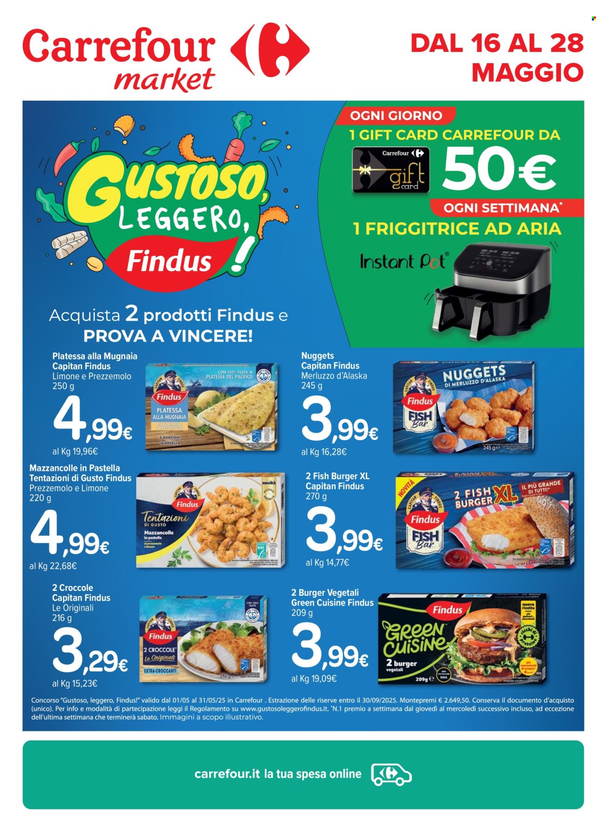 Volantino Carrefour - 16/5/2025 - 28/5/2025. Pagina 1