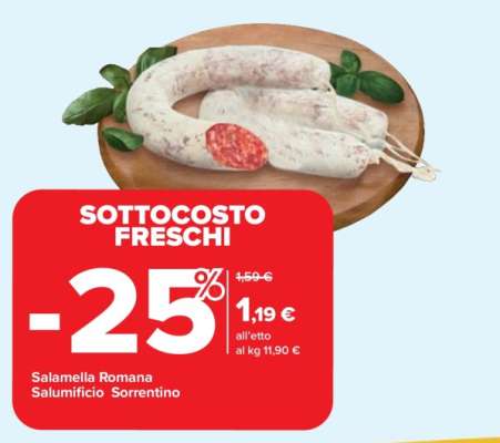 Salamella Romana Salumificio Sorrentino
