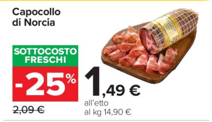 Capocollo di Norcia