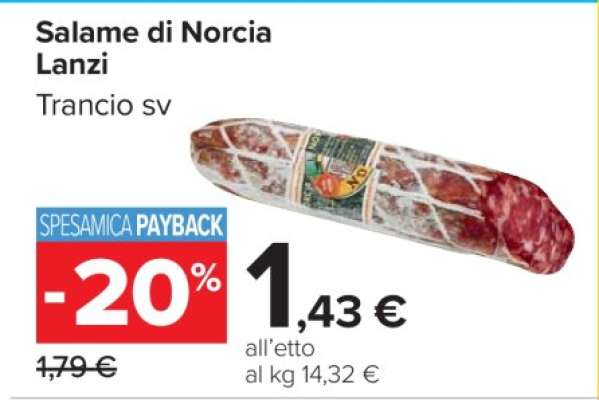 Salame di Norcia Lanzi