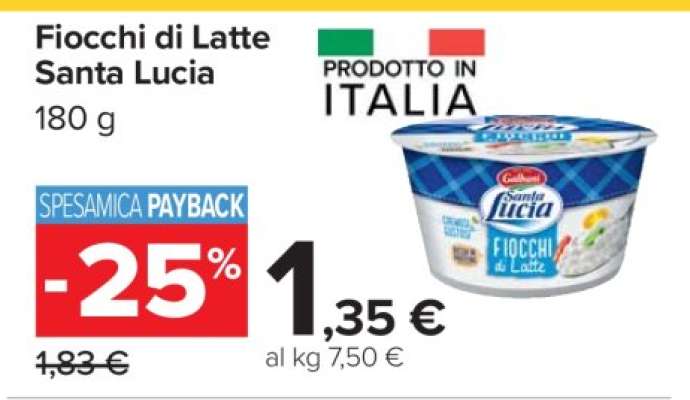 Fiocchi di Latte Santa Lucia