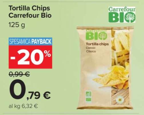 Tortilla Chips Carrefour Bio