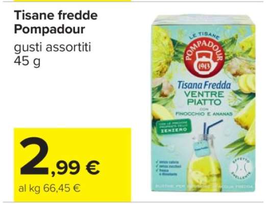 Tisane fredde Pompadour